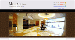 Desktop Screenshot of monacohoteldubai.com
